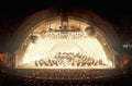 Symphony plays Tchaikovsky at the Hollywood Bowl, Los Angeles, California