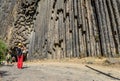 Stone Symphony in Garni. Armenia .