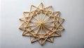 A Symphony of Toothpicks Exploring Geometric Patterns with Wooden Skewers AI Generated