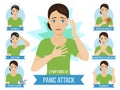 Symptoms of panic attack