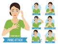 Symptoms of panic attack