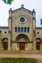 The synagogue building in Dijon
