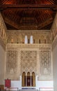 Synagogue of El Transito (now Sephardic Museum), Islamic-inspired prayer hall with altar, Toledo, Spain