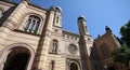 Synagogue in jewish district of Budapest