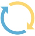 synchronization, sync, Isolated Vector icons that can be easily modified or edit