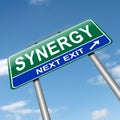Synergy concept. Royalty Free Stock Photo
