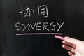 Synergy concept Royalty Free Stock Photo