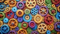 The Synergy of Machine Learning A Symbolic Representation of Teamwork in Artificial Intelligence AI generated