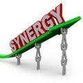 Synergy - Teamwork People Partner for Combined Strength