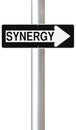 Synergy This Way Royalty Free Stock Photo