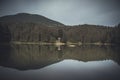 Lake Synevyr, Carpathian Mountains of Ukraine Royalty Free Stock Photo