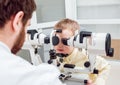 Synoptophore and strabismus treatment. Squint test Orthoptics