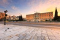 Syntagma square, Athens. Royalty Free Stock Photo