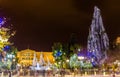 Syntagma square in Athens before Christmas