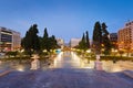 Syntagma square, Athens.