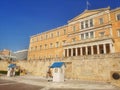 Syntagma square changing of the guard Athens Greece