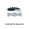 Synthetic Biology icon. Premium style design from future technology icons collection. Pixel perfect Synthetic Biology icon for web