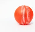 Synthetic cricket ball orange color