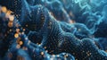 Synthetic intelligence core, glowing abstract ,Generative AI