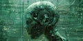 Synthetic intelligence genesis, brain\'s evolution accelerated by nanotech