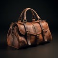 Synthetic Leather Bag Image Creation