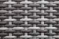 Synthetic rattan texture weaving