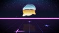 synthwave retro design icon of comment bubbles