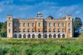 Syon House in London as viewed from the River Thames Royalty Free Stock Photo