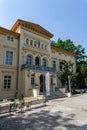 Sypniewo, Kujawsko Pomorskie / Poland - June 11, 2019: Renovated old mansion in a small town. A historic manor house transformed