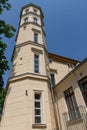 Sypniewo, Kujawsko Pomorskie / Poland - June 11, 2019: Renovated old mansion in a small town. A historic manor house transformed