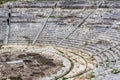 Greek Theater in Neapolis Archaeological Park in Syracuse Royalty Free Stock Photo