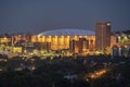 SYRACUSE, NEW YORK - JULY 13, 2019: Carrier Dome on the Syracuse University Campus Royalty Free Stock Photo