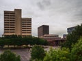 Elevated view of downtown Syracuse