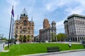 Clinton Square, Syracuse, New York Royalty Free Stock Photo