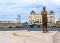 Syracuse Sicily - Archimedes Statue