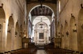 Nativity of Holy Mary Cathedral at Piazza Duomo square on Ortigia island of Syracuse historic old town in Sicily in Italy