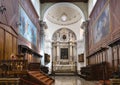 Nativity of Holy Mary Cathedral at Piazza Duomo square on Ortigia island of Syracuse historic old town in Sicily in Italy