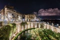Syracuse Sicily. Source Aretusa in the night