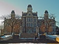 Syracuse university hall of languages Royalty Free Stock Photo