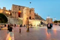 Syria. Aleppo. The Citadel Royalty Free Stock Photo