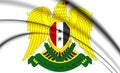 Syria Coat of Arms. Royalty Free Stock Photo