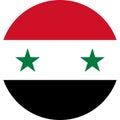 Syria Flag illustration vector eps