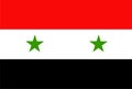 Syria flag vector. Illustration of Syria flag