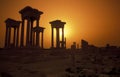 SYRIA PALMYRA ROMAN RUINS Royalty Free Stock Photo