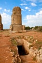 Syria - Tartus ancient place Amrit Royalty Free Stock Photo