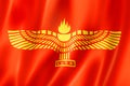 Syriac-Aramaic People ethnic flag