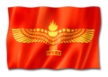 Syriac-Aramaic People ethnic flag