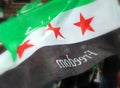 Syrian Flag Royalty Free Stock Photo