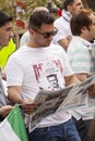 Syrian Rally in Trafalgar Square to support Medics Under Fire