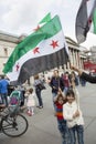 Syrian Rally in Trafalgar Square to support Medics Under Fire